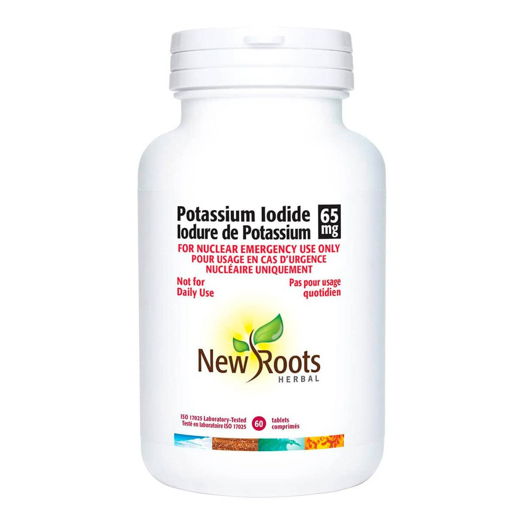New roots - potassium iodide 65 mg  60 comp