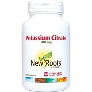 New roots - potassium citrate 100mg 100 caps