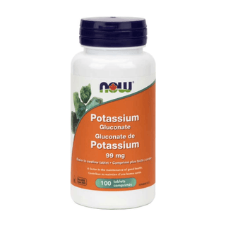 Now - potassium gluconate 99 mg 100 tablets