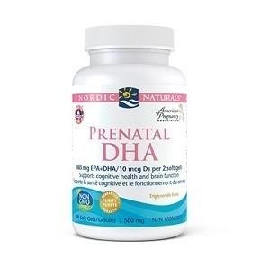 Prenatal DHA -Nordic Naturals -Gagné en Santé