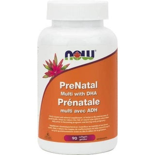 Now - prenatal multi with dha 90 softgel