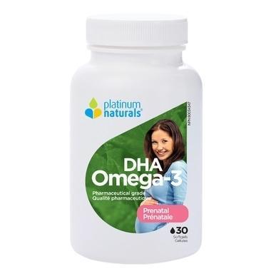 Oméga-3 DHA prénatal | Saveur de citron -Platinum naturals -Gagné en Santé