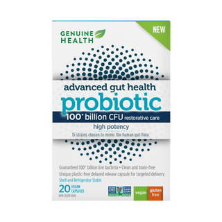 Advanced gut health - probiotic high potency ss 100 b: 20 vcaps