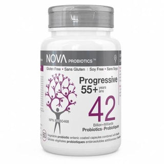 Nova probiotics - progressive 55+ 42b - 60 vcaps