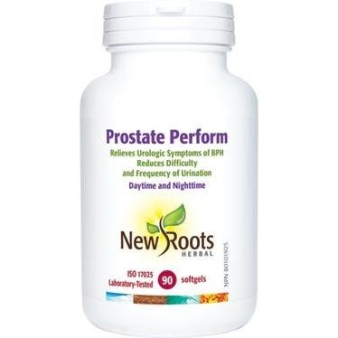 Prostate Perform -New Roots Herbal -Gagné en Santé