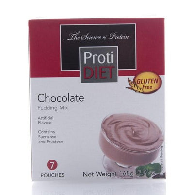 Pouding Proteinée au chocolat -Proti diet -Gagné en Santé