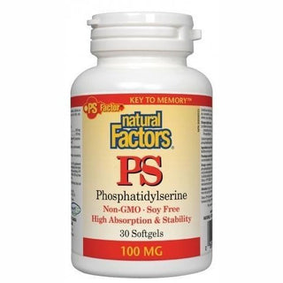 Natural factors - ps phosphatidylserine 100 mg