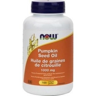 Now - pumpkin seed oil 1000 mg - 100 sgels