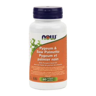 Now - pygeum and saw palmetto - 60 sgels