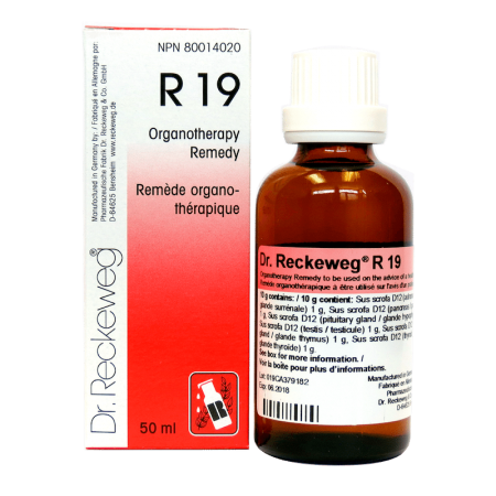 Dr. reckeweg - 
r19 glandular drops men - 50 ml