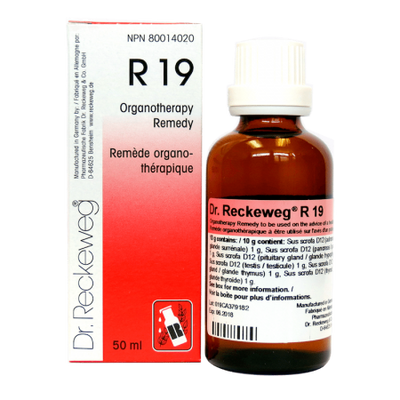 Dr. reckeweg - 
r19 glandular drops men - 50 ml