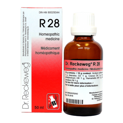 Dr. reckeweg
 - r28 dysmenorrhea, amenorrhea - 50 ml