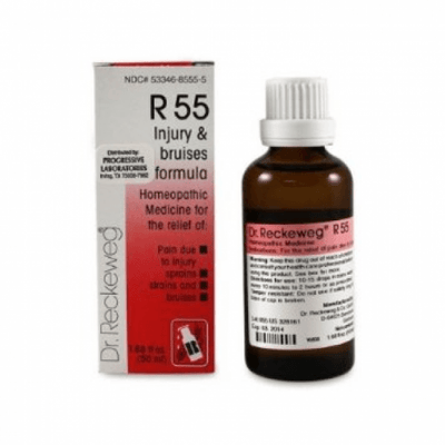 Dr. reckeweg
 - r55 injuries - 50 ml