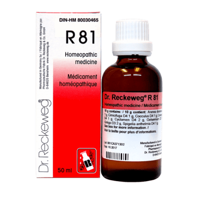 R81 Analgesic: headache, nerve pain, migraine - Dr. Reckeweg - Win in Health