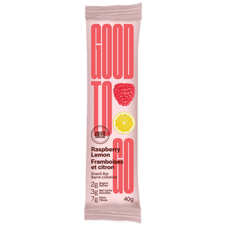 Raspberry Lemon Snack Bar - Good To Go - Win in Health