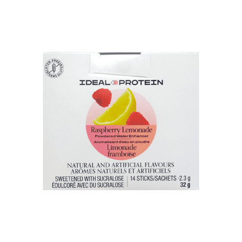 Limonade framboise - Aromatisant d'eau en poudre -Natura ( Ideal ) -Gagné en Santé