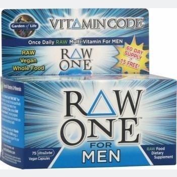 RAW One for Men Multi - Garden of Life - Win in Health