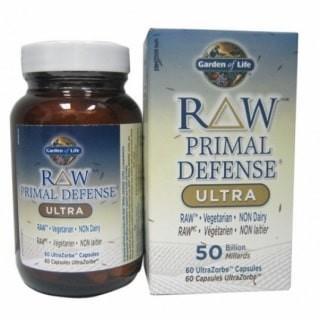 Garden of life - raw primal defense ultra - 60 caps
