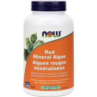 Now - red mineral algae - 180 vcaps