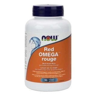 Now - red omega with red yeast rice 300 mg 90 gels