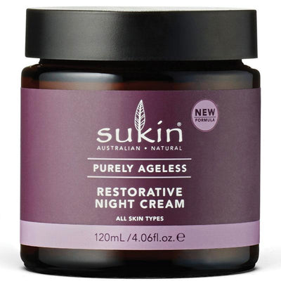 Restorative night cream | Purely Ageless - Sukin Organics - Win in Health