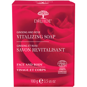 Druide - revitalizing soap / ginseng and rose -100g