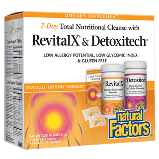 RevitalX & Detoxitech - Natural Factors - Win in Health