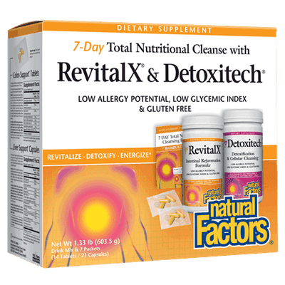 RevitalX & Detoxitech - Natural Factors - Win in Health