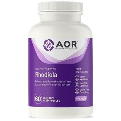 Rhodiola rosea with ginseng - AOR - Win in Health