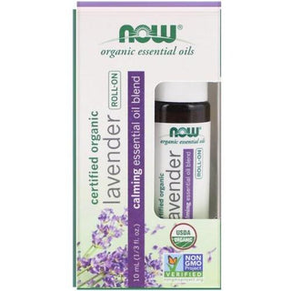 Now - eo organic lavender roll-on - 10 ml