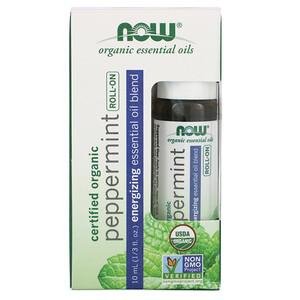 Now - eo organic peppermint roll-on - 10 ml