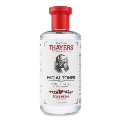 Tonique pour le visage avec pétales de roses, hammamélis et aloès -Thayers -Gagné en Santé