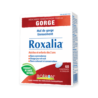 Roxalia - Maux de gorge et Enrouement -Boiron -Gagné en Santé