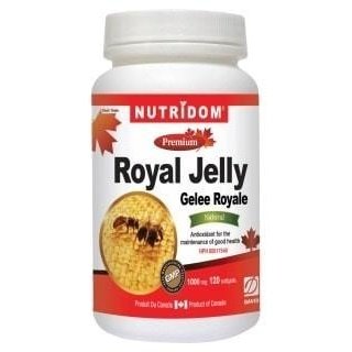 Gelée Royale Nutridom | 1000 mg / 120 gélules -Nutridom -Gagné en Santé