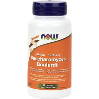 Now - saccharomyces boulardii 5 billion 60 vcaps