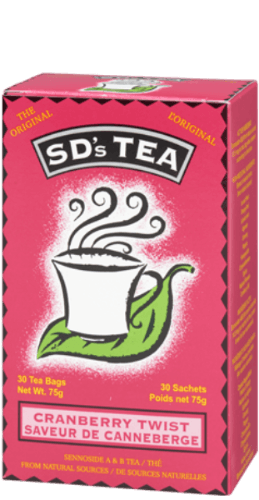 Platinum - sd's tea | cranberry 30 tea bags