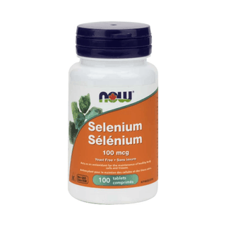 Sélénium 100 mcg -NOW -Gagné en Santé