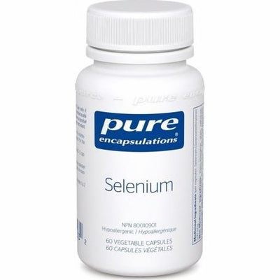 Selenium (selenomethionine) -Pure encapsulations -Gagné en Santé