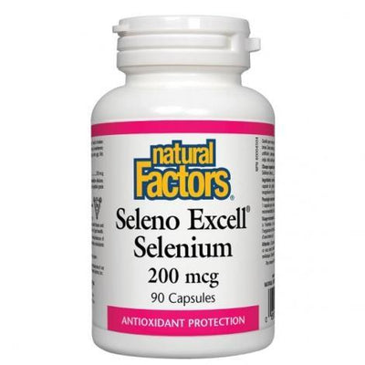 Seleno Excell Selenium -Natural Factors -Gagné en Santé