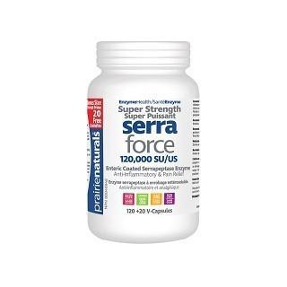 Serra-force Super Strenght | Anti-inflammatory - Prairie Naturals - Win in Health
