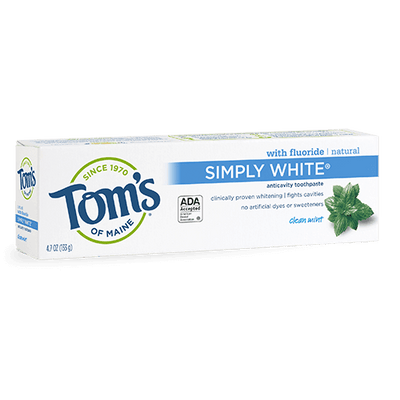 Dentifrice Simply White -Tom's of Maine -Gagné en Santé