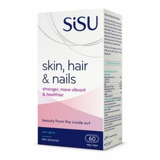 Sisu - skin hair nails/ha formula - 60 vcaps