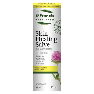 St- fracis - skin healing salve formerly red clover plus salve