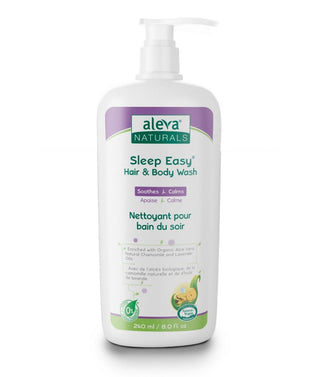 Aleva naturals - sleep easy hair & body wash 240 ml