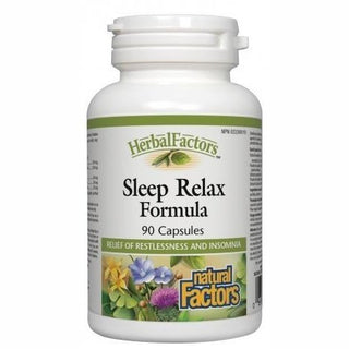 Natural factors - sleep relax formula | herbalfactors®