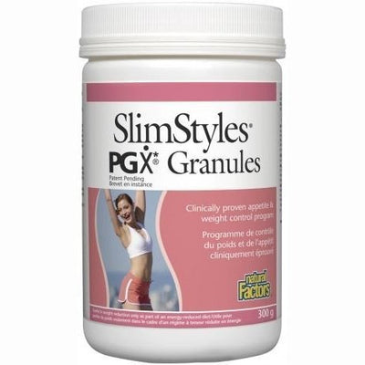 SlimStyles® PGX® Granules 300g -Natural Factors -Gagné en Santé
