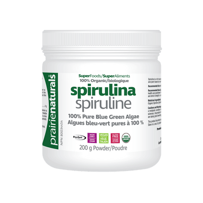 Spirulina Oldest Superfood Plant - Prairie Naturals - Win in Health