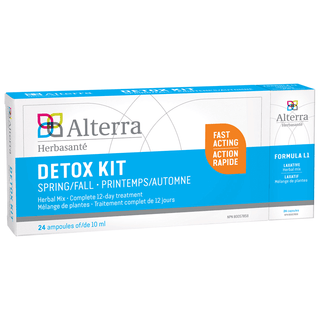 Cure Detox Printemps Automne -Alterra -Gagné en Santé