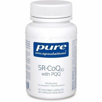 SR-CoQ10 avec PQQ -Pure encapsulations -Gagné en Santé