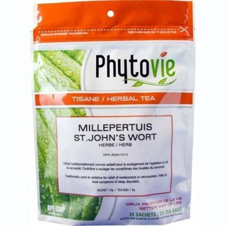 Phytovie - st-john's wort organic herbal tea - 25 bags